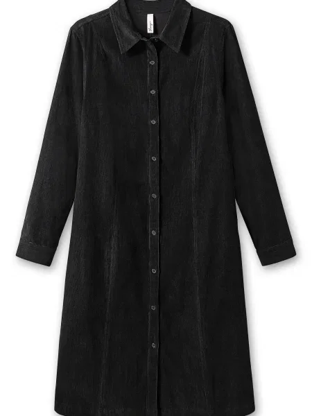 SHEEGO Rochie tip bluză negru