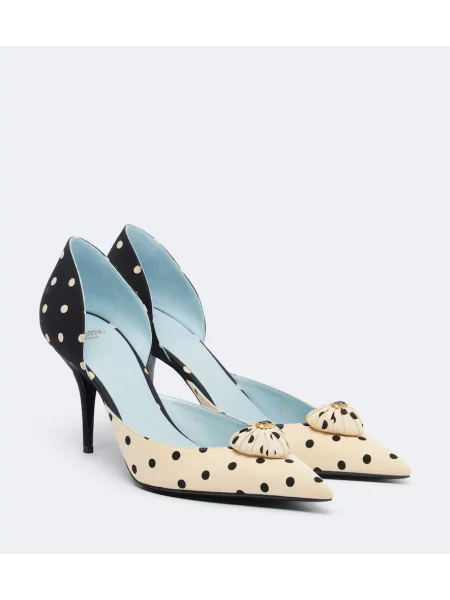 Pantofi cu toc Valentino Garavani cu buline