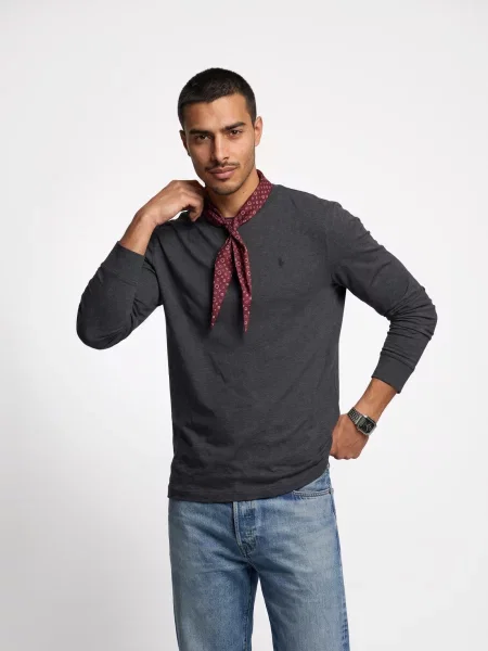 Polokošeľa Polo Ralph Lauren sivá