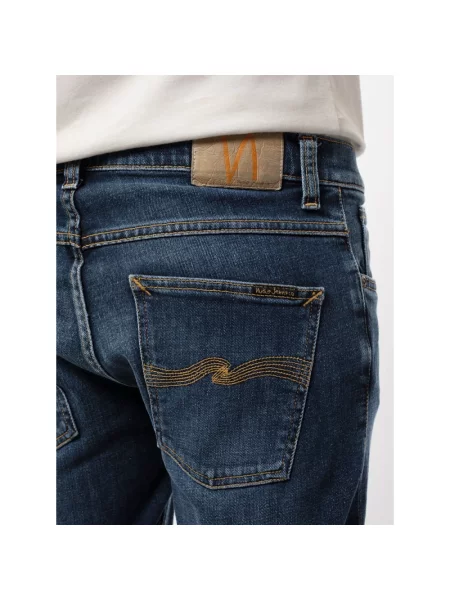 Jeansy Nudie Jeans niebieskie