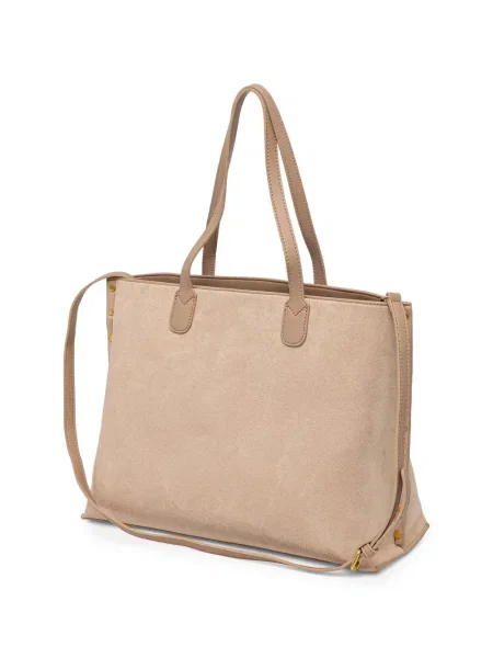 Geantă shopper Morgan din piele de căprioară