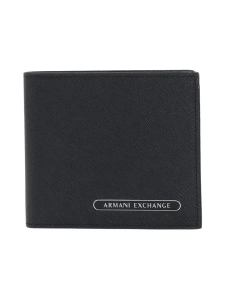 Portfel Armani Exchange czarny