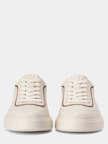 Кожаные кеды Cole Haan бежевые