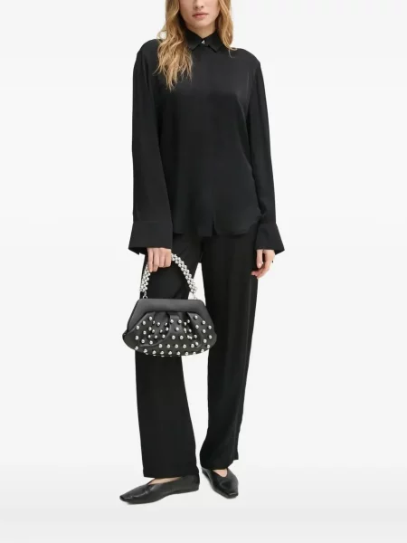 Długa koszula áeron czarna