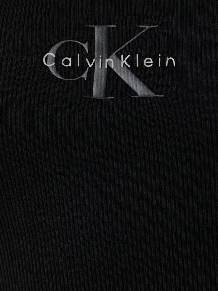 Calvin Klein Jeans топ дамски от с черно