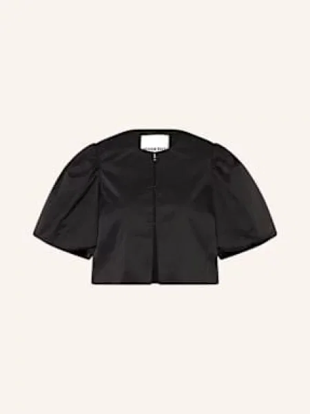 Rouge Vila Bluzka Satynowa schwarz czarna