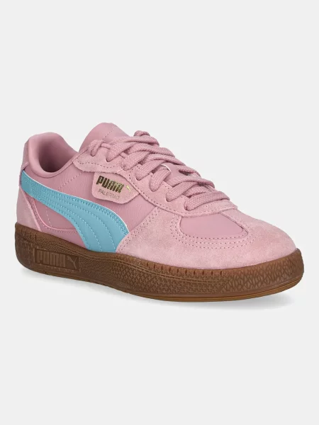 Puma kožené tenisky Palermo Moda Jr růžové