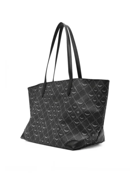 Geantă shopper Zadig&voltaire cu imagine negru
