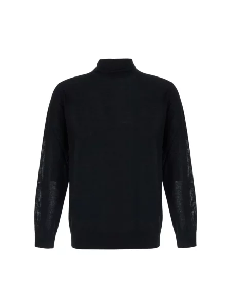 Sweter z golfem Kangra czarny
