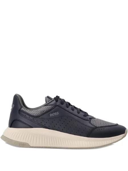 Sneakerși Boss albastru