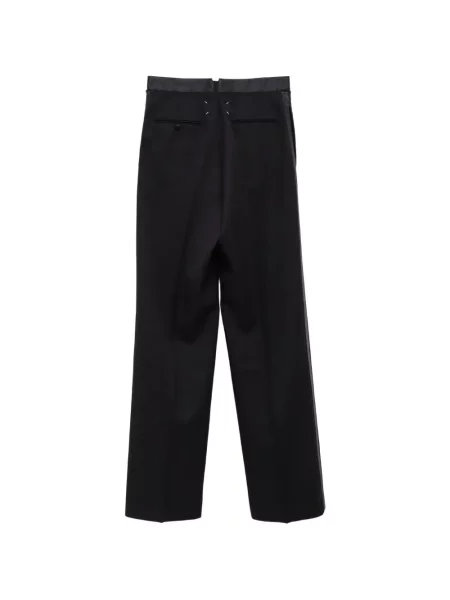 Vilnonės kelnės Maison Margiela juoda