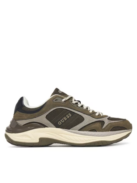 Sneakersy Guess Kaki