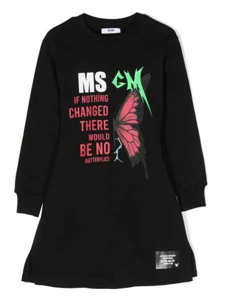 Sukienka dziecięca Msgm czarna