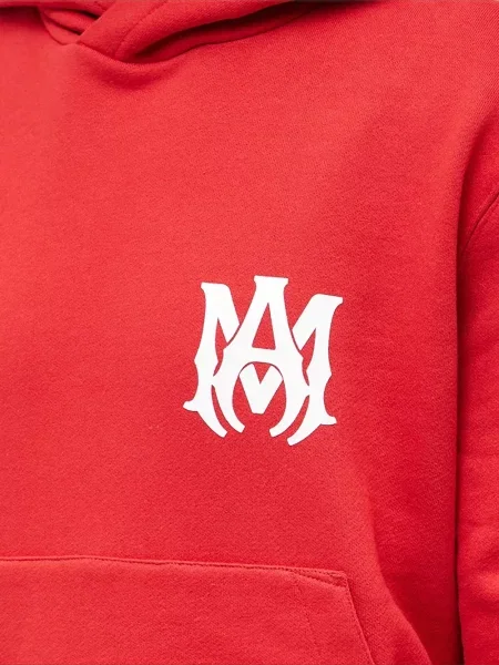 Hoodie Amiri με αυτόγραφο κόκκινο