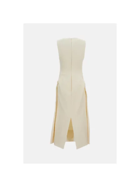Sukienka Jacquemus beżowa
