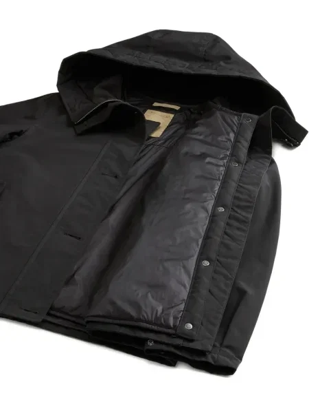 Geacă Woolrich cu glugă negru