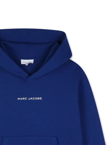 Bluza z kapturem dziecięca Marc Jacobs niebieska
