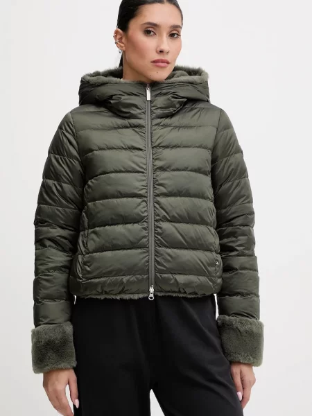 Двусторонний пуховик Colmar зеленый