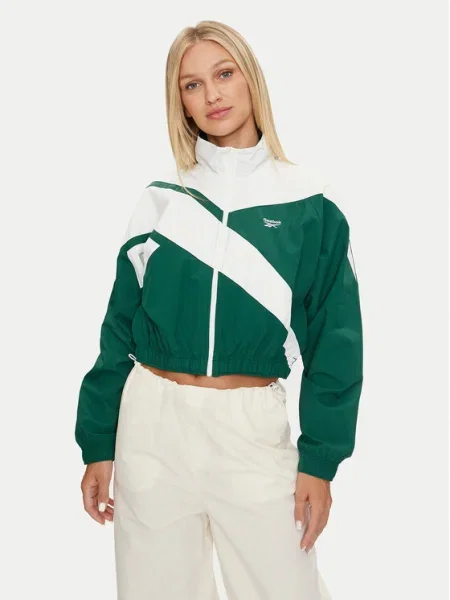 Reebok Geacă Cl Ae Fr Tt verde