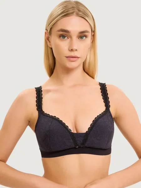 Бюстгальтер бралет синій