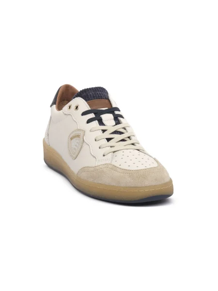 Pantofi Blauer alb