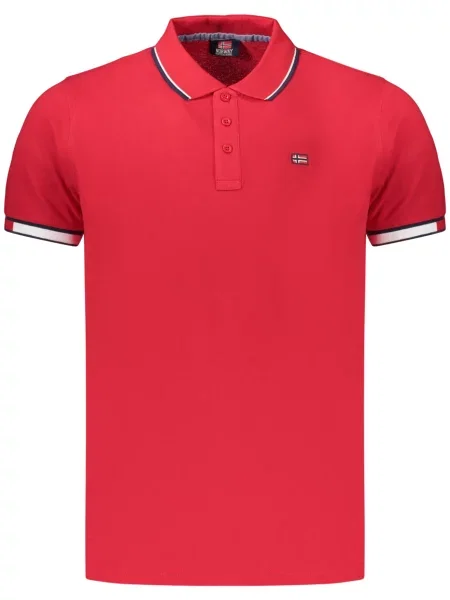 Tricou polo Norway 1963 roșu