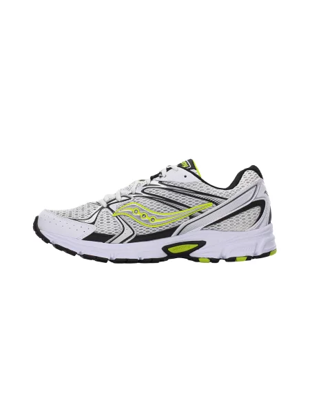 Saucony Tenisice za trčanje RIDE MILLENNIUM neonsko zelena / crna bijela