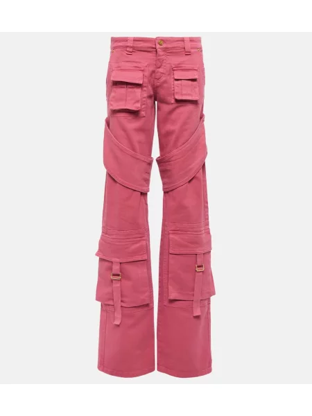 Pantaloni cargo Blumarine roz