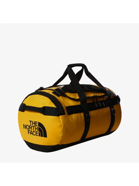 Torba podróżna The North Face Base Camp Duffel M 71 l summit gold/black/npf żółta