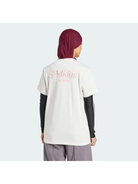 Graphic Loose T-Shirt biała