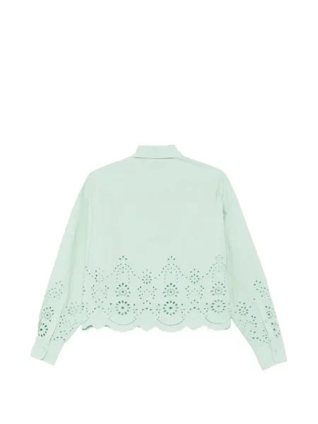 Cămașă Mc2 Saint Barth cu broderie verde