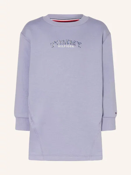 Tommy Hilfiger Svetrové Šaty světle fialová