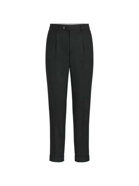 Pantaloni Brunello Cucinelli de lână gri