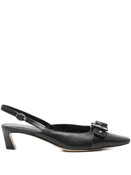 Pantofi cu toc Michael Kors cu cataramă negru