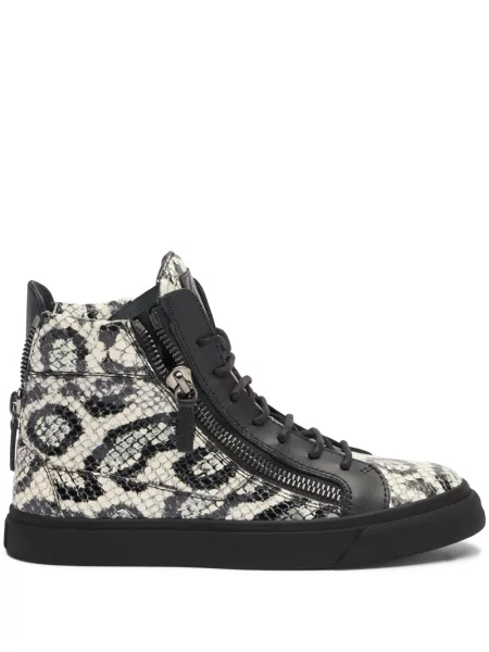 Sneakerși Giuseppe Zanotti din piele negru