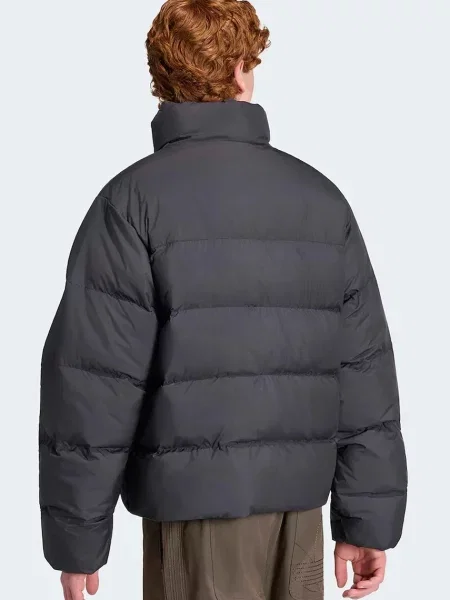 Adidas Originals κοντό μπουφάν Ανδρικό Stand Collar Regen μαύρο