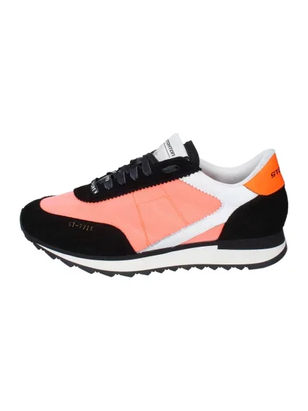 Sneakersy Stokton skórzane czarne