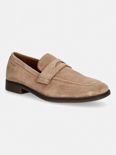 Vagabond Shoemakers mocasini pentru bărbați din piele întoarsă TROY bej