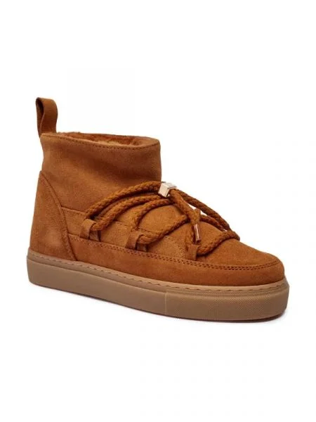 INUIKII De piele bocanci CLASSIC LOW maro