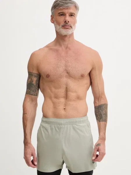 HUGO σορτς μαγιό Ανδρικά ACTIVE_SWIM_SHORTS πράσινο
