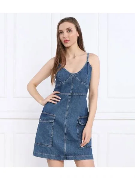 CALVIN KLEIN JEANS Farmer ruha kék