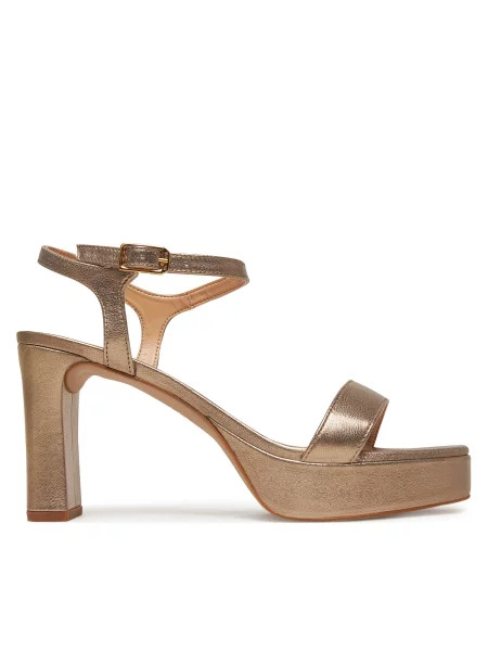 Босоножки Unisa золотые