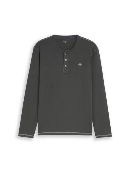 TOM TAILOR Tricou deschis / verde închis gri