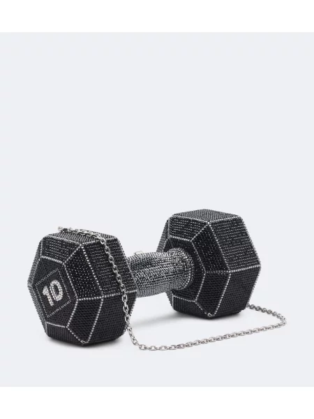 Geantă plic Judith Leiber Couture negru