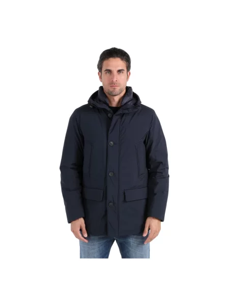 Parka Woolrich niebieska