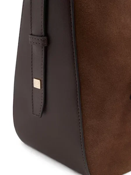 Geantă shopper Piquadro maro