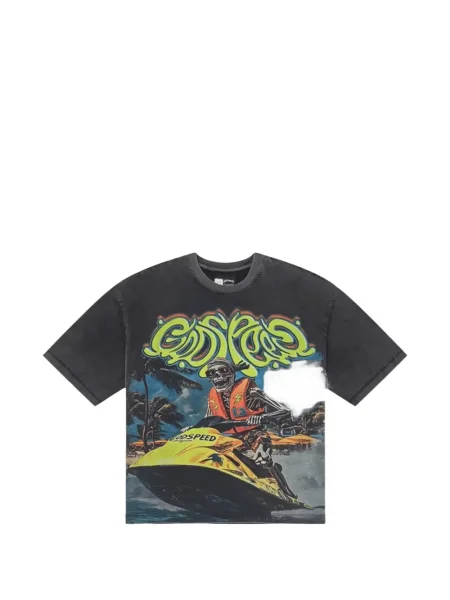 Tricou Godspeed gri
