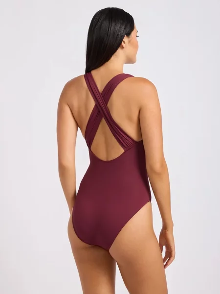 Seafolly jednodielne plavky dámske Cross Back