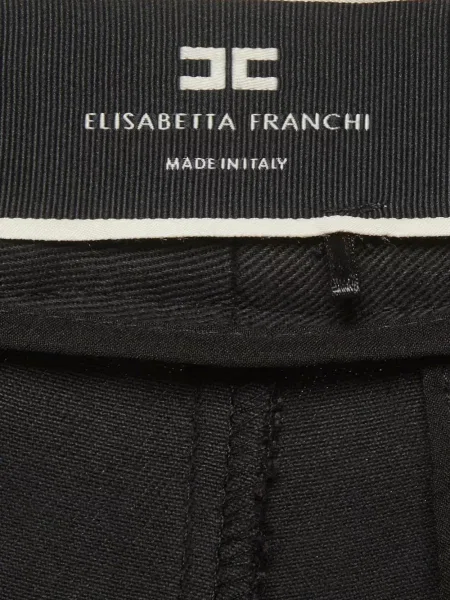 Pantaloni Elisabetta Franchi negru