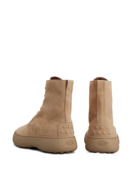 Botine Tod's cu șireturi din dantelă